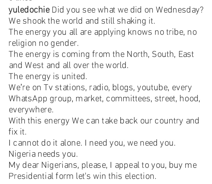Yul Edochie begs Nigerians