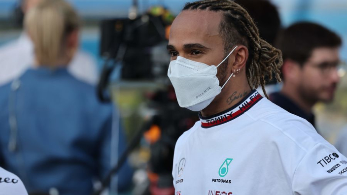 Mercedes explain Hamilton "difficult position" message