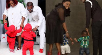 Nollywood Actress,Funke Akindele reveals why she hides her children’s faces