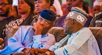 VP Osinbajo Prays For Tinubu On His 71st Birthday