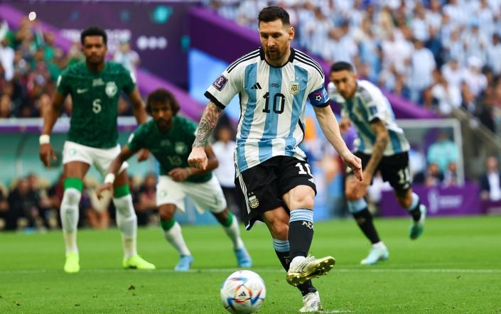 Messi underwhelmed, despite putting Argentina on the scoreboard - PressFocus/Getty Images