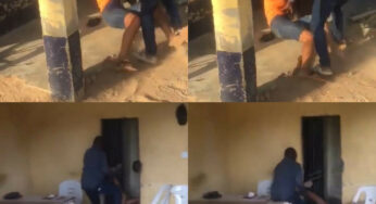 Officers filmed manhandling a Lady in a police station in Abuja queried