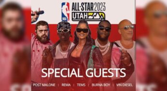 Burna Boy, Tems, Rema to headline 2023 NBA All-Star Game