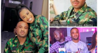 Nigerian Army releases statement as policeman allegedly stabs newlywed soldier to death in Lagos (videos)