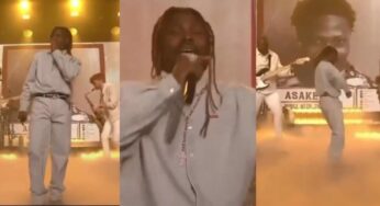 Asake makes America TV debut on The Tonight Show (Video)