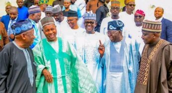 President-elect ,Tinubu Meets With North West Governors At Defence House(Photos)