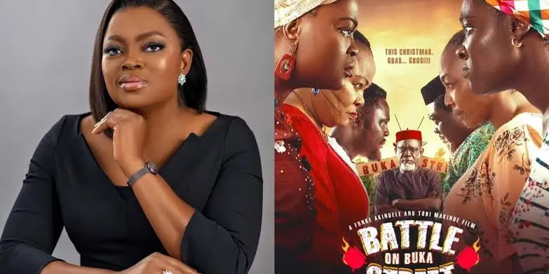 Nollywood: Funke Akindele in shock as ‘Battle on Buka Street’ gets 10 nominations at AMVCA