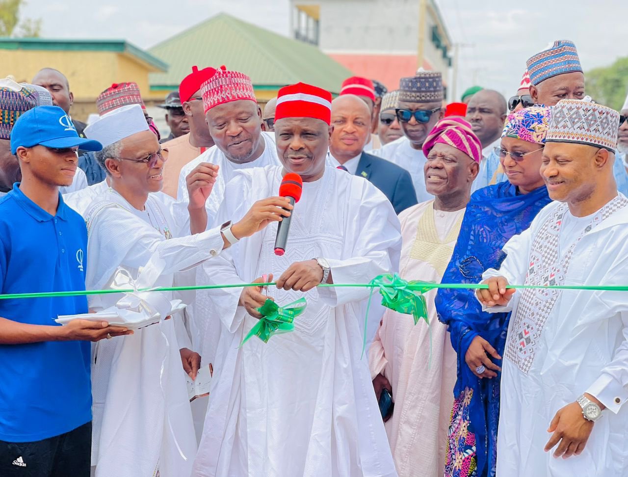 Kwankwaso Commissions Governor El-Rufai’s Projects In Kaduna (Photos)