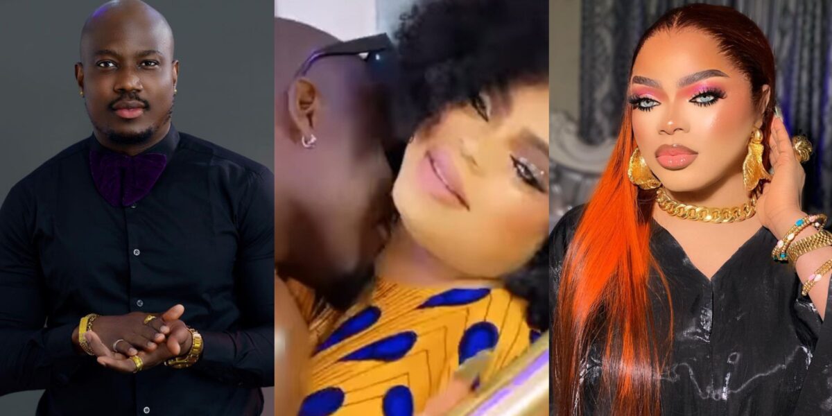 Nollywood: Actor Joseph Momodu issues out a disclaimer over raunchy video of Bobrisky and his lookalike