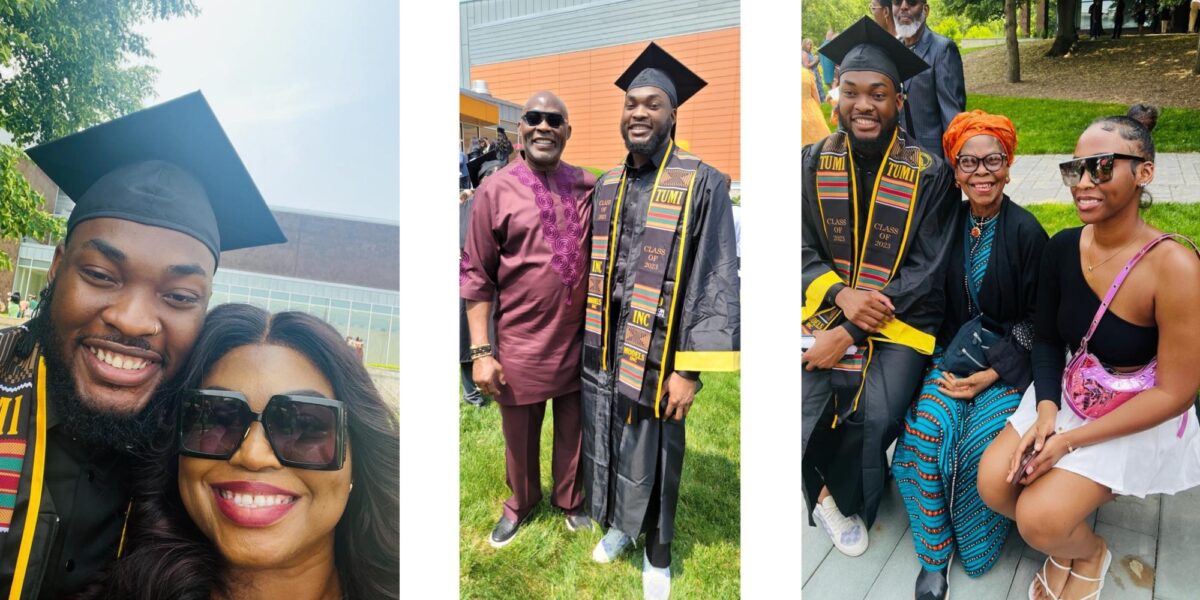 RMD shares rare family photos as son graduates from university