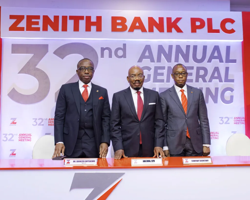 Zenith Bank Delights Shareholders, Pays Milestone N100.47 Billion Dividend