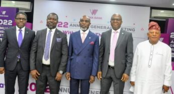 Shareholders Commend Wema Bank Management on Good Corporate Performance