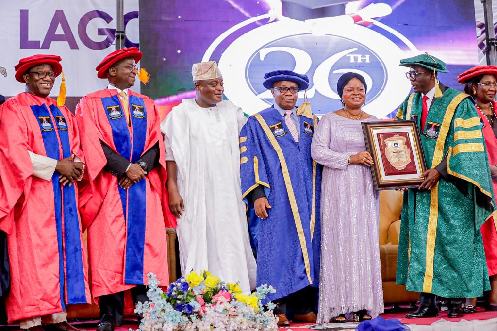 Photos: Obasa Celebrates With Graduands, Awardees At LASU’s Convocation