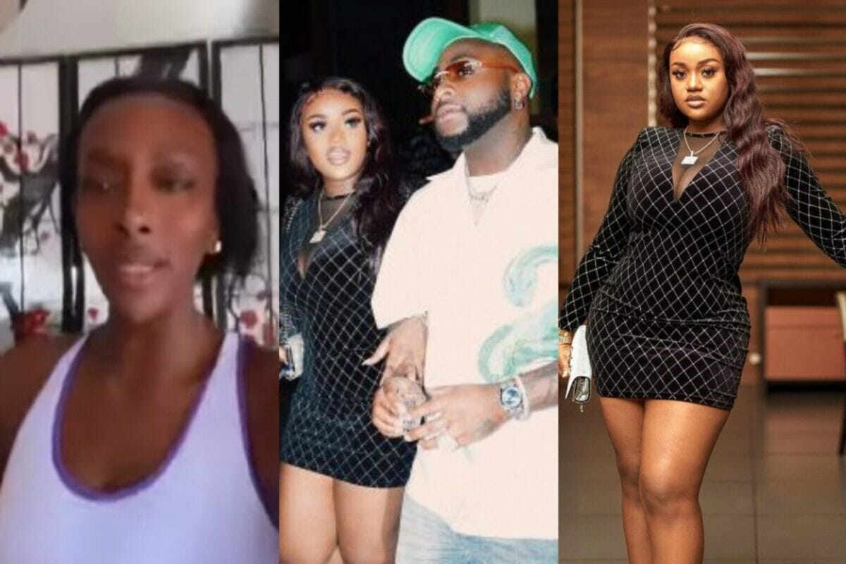 Davido’s alleged new pregnant side chick, Anita Brown sends ‘urgent’ message to Chioma (Video)