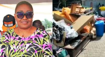 Wife Of Former Akwa Ibom Military Governor Allegedly Evicts Step-children From Family House In Abuja