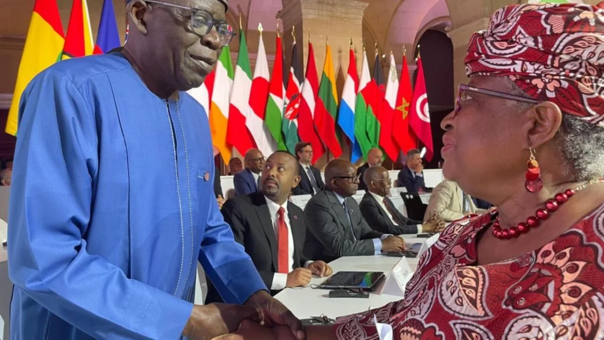 Okonjo-Iweala explains why she cropped photo with President Tinubu at Paris summit