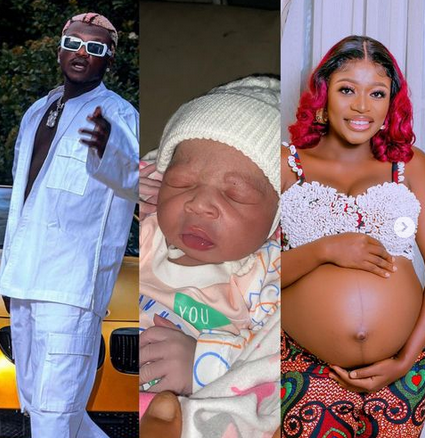 Portable welcomes fifth child with actress, Ashabi
