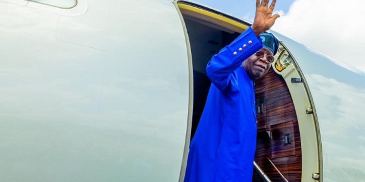 Tinubu Leaves For South Africa On Tuesday For President Ramaphosa’s Inauguration