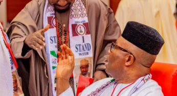 Oshiomhole ‘Interior’, Buhari ‘Aviation’, Abaribe ‘Power’ – Akpabio Unveils Senate Committee Chairmen [Full List]