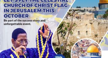 Pastor EMF Oshoffa to Baptize, Anoint, Lead CCC Worship in Jerusalem, Israel