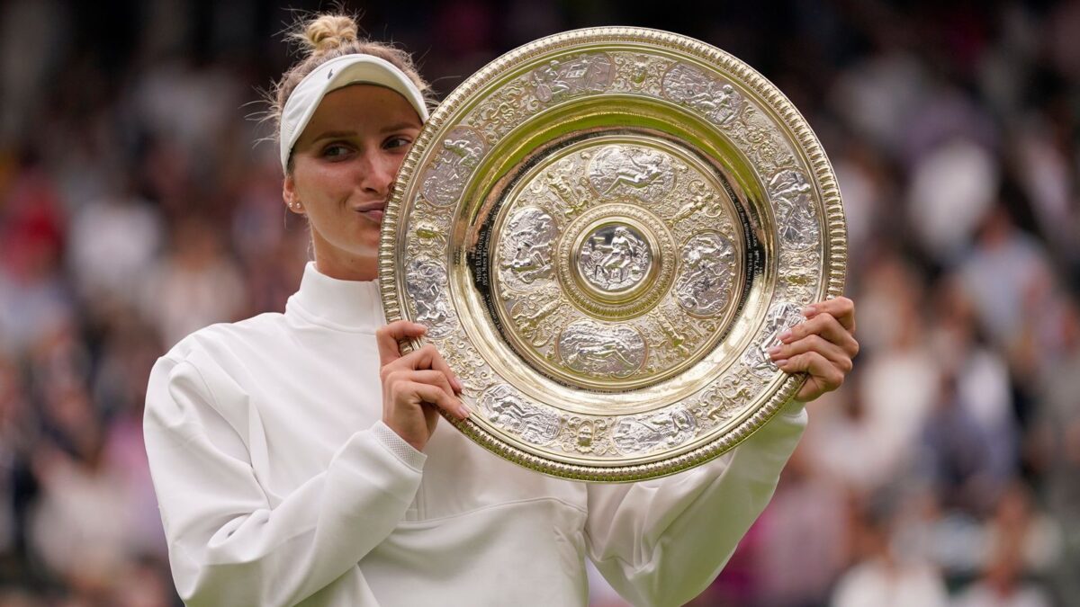 BREAKING:2023 Wimbledon: Vondrousova stuns Jabeur,wins maiden Grand Slam
