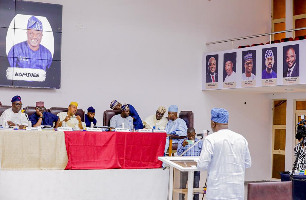 LAGOS ASSEMBLY DRILLS 20 SANWO-OLU CABINET NOMINEES