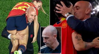 ‘I will not resign!’ says defiant Spanish soccer boss Luis Rubiales following week of fierce criticism for unwanted kiss on Spain star