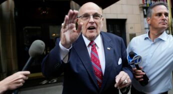 Rudy Giuliani surrenders at Georgia jail in Trump election subversion case