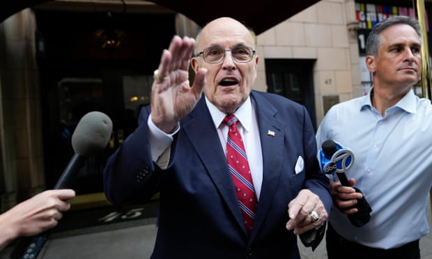 Rudy Giuliani surrenders at Georgia jail in Trump election subversion case