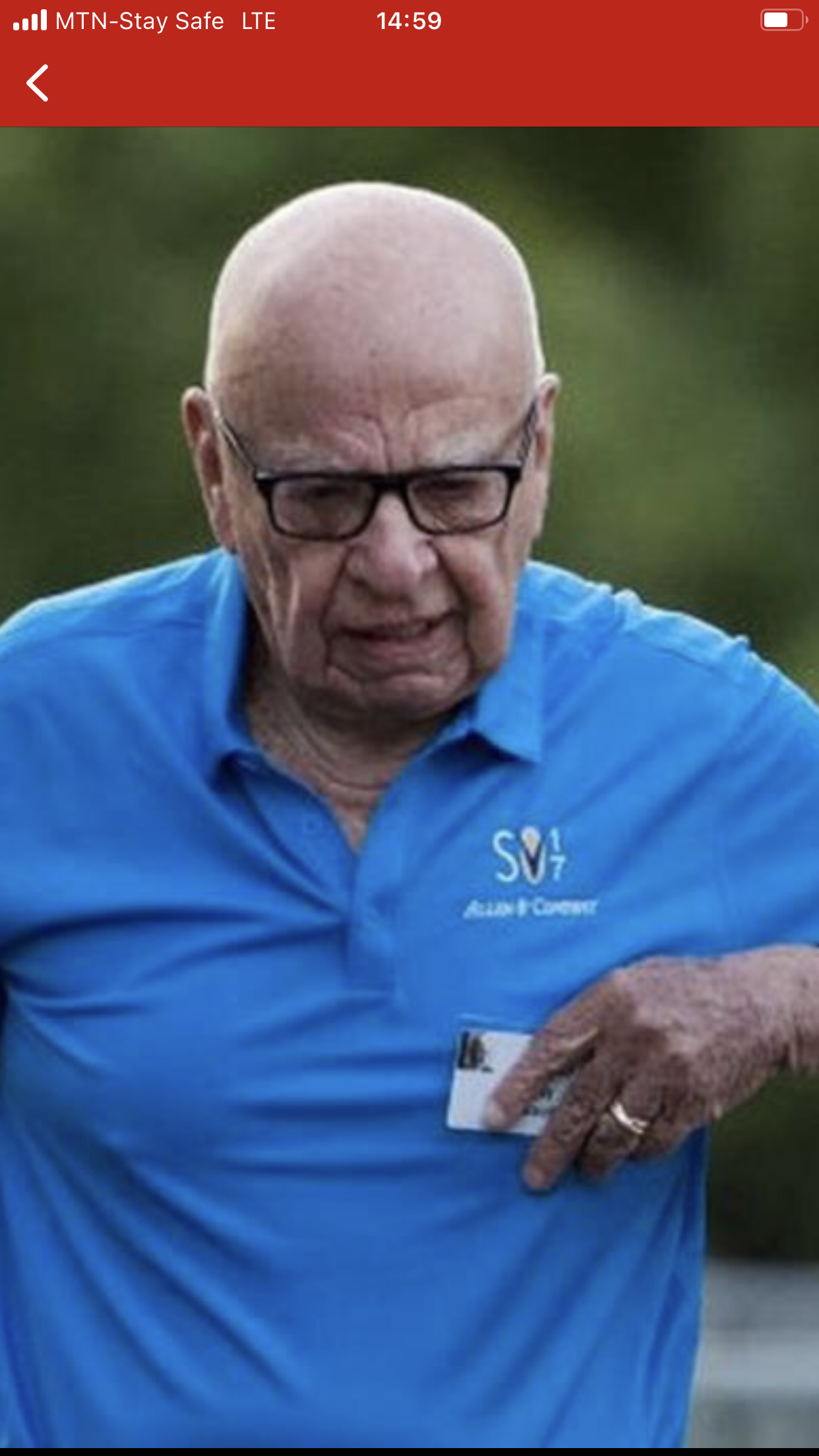 Breaking: Rupert Murdoch steps down as chair of Fox and News Corp