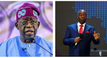 President Tinubu Hails Winners’ Chapel Founder, Bishop Oyedepo At 69