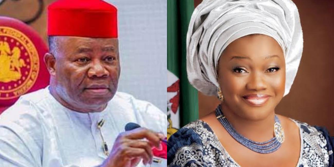 Drama As Akpabio Allegedly Creates Office For His Wife At The National Assembly