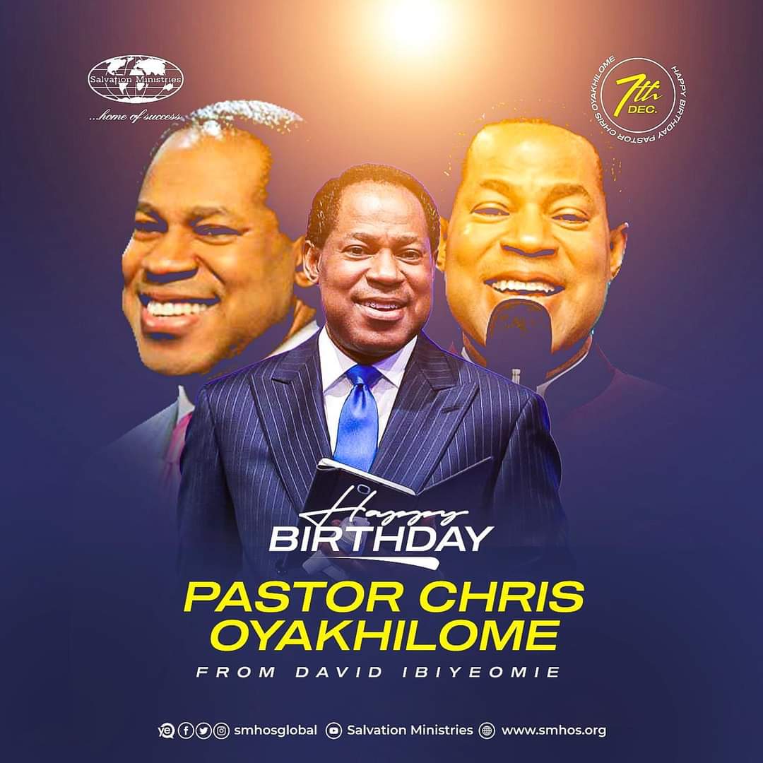 Pastor Chris Oyakhilome Celebrates His 60th Birthday Today