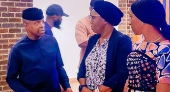 Osinbajo Visits Akeredolu’s Family In Ibadan