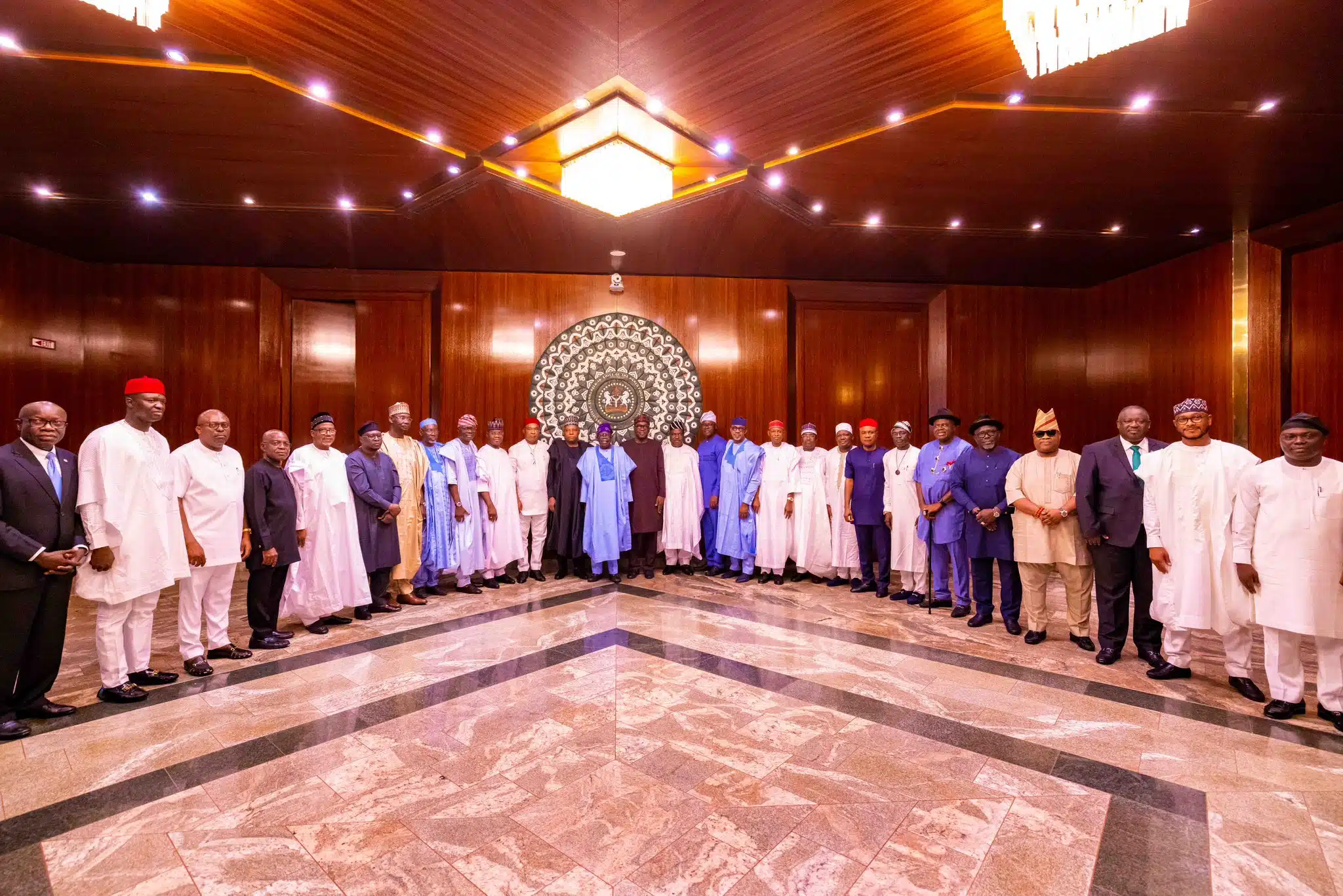Breaking: Details Of Tinubu’s Meeting With 36 State Governors Emerge