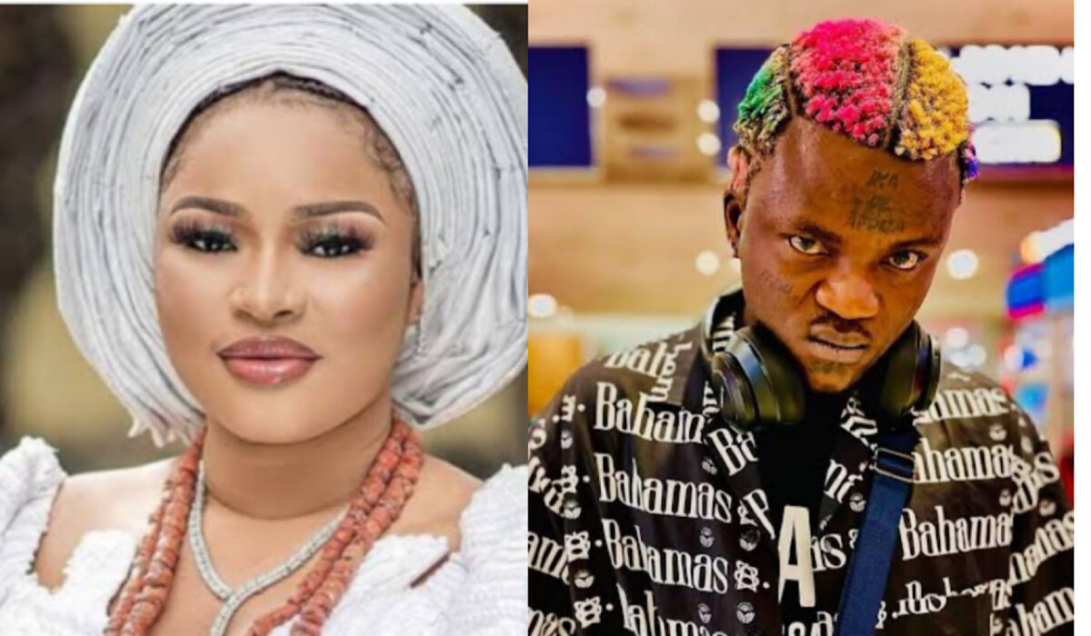 I’m proud to be yours – Late Alafin of Oyo’s wife Queen Dami gushes over Portable
