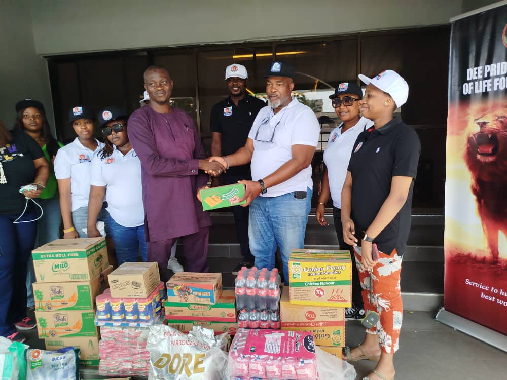 Dee Pride Land Circle Of Life Foundation Supports Bab-Es-Salam Orphanage Homes With Food Items