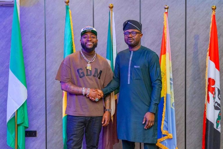 Interior Minister Hosts Davido