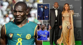 Former Chelsea star, Geremi Njitap divorces wife of 12-years after finding out he is not the father of her twins
