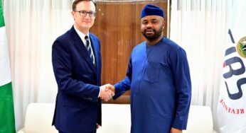 British High Commissioner To Nigeria Visits FIRS Chairman In Abuja(Photo)
