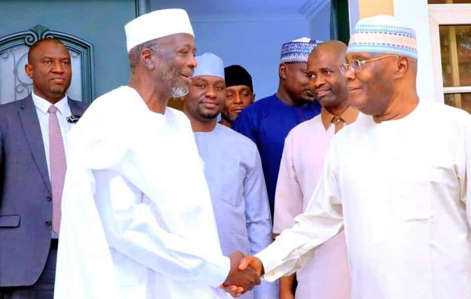 Atiku Hosts Former Sokoto Governor, Bafarawa In Abuja