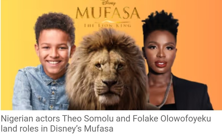 Theo Somolu And Folake Olowofoyeku To Star In Disney’s ‘Mufasa’