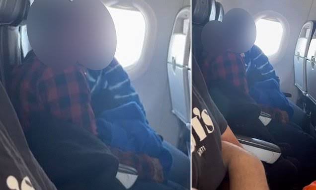 Couple caught having s3x on British Airways flight in front of passengers (video)