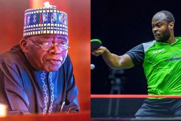 Tinubu Hails Tennis African Cup Winner, Aruna Quadri On ITTF Victory