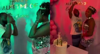 Watch: Chioma narrates how Davido surprised her with the bridal shower party