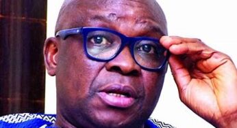 ‘There was no protest against Buhari’ – Ex Governor,Fayose faults August 1 movement