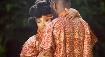 Omoborty: Nollywood actress, Biodun Okeowo releases her pre-wedding photos