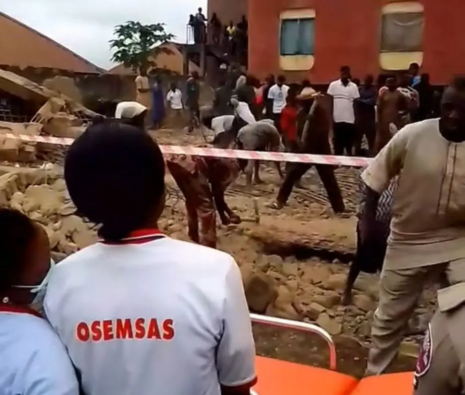 Collapsed Osun building: Two trapped, rescued – Police