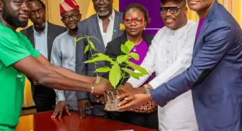 PHOTOS: Polaris Bank Partners NCF On Land Restoration And Tree Planting