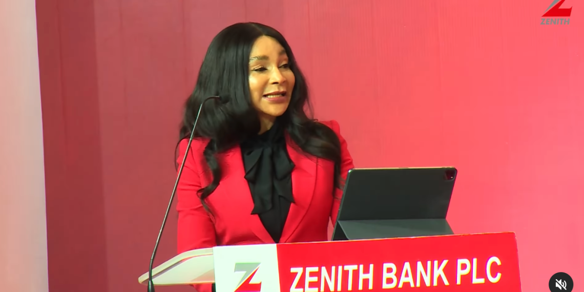 Adaora Umeoji Highlights Zenith Bank’s Robust Financial Metrics: Says Bank Is Poised To Cross The N1 Trillion Mark In Profit In 2024